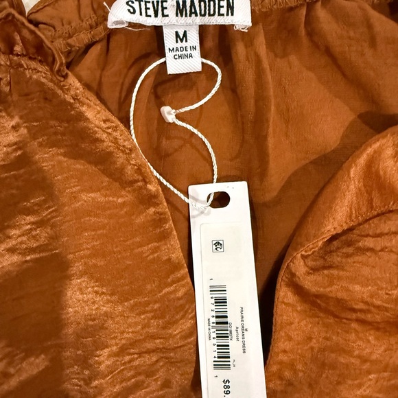 Steve Madden Rust Ruffle Mini Dress - Picture 6 of 9